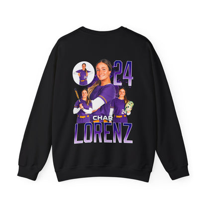 Char Lorenz Logo Front & Back Crewneck