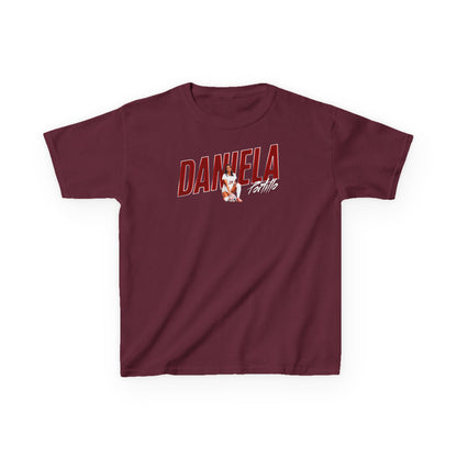 Daniela Portillo Cursive Combo Colored Kids Tee