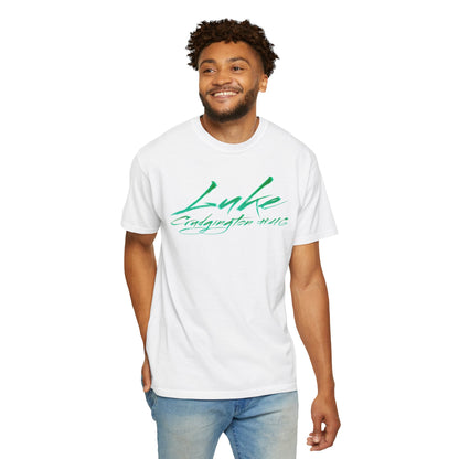 Luke Crudgington Cursive Name & Number Premium Tee