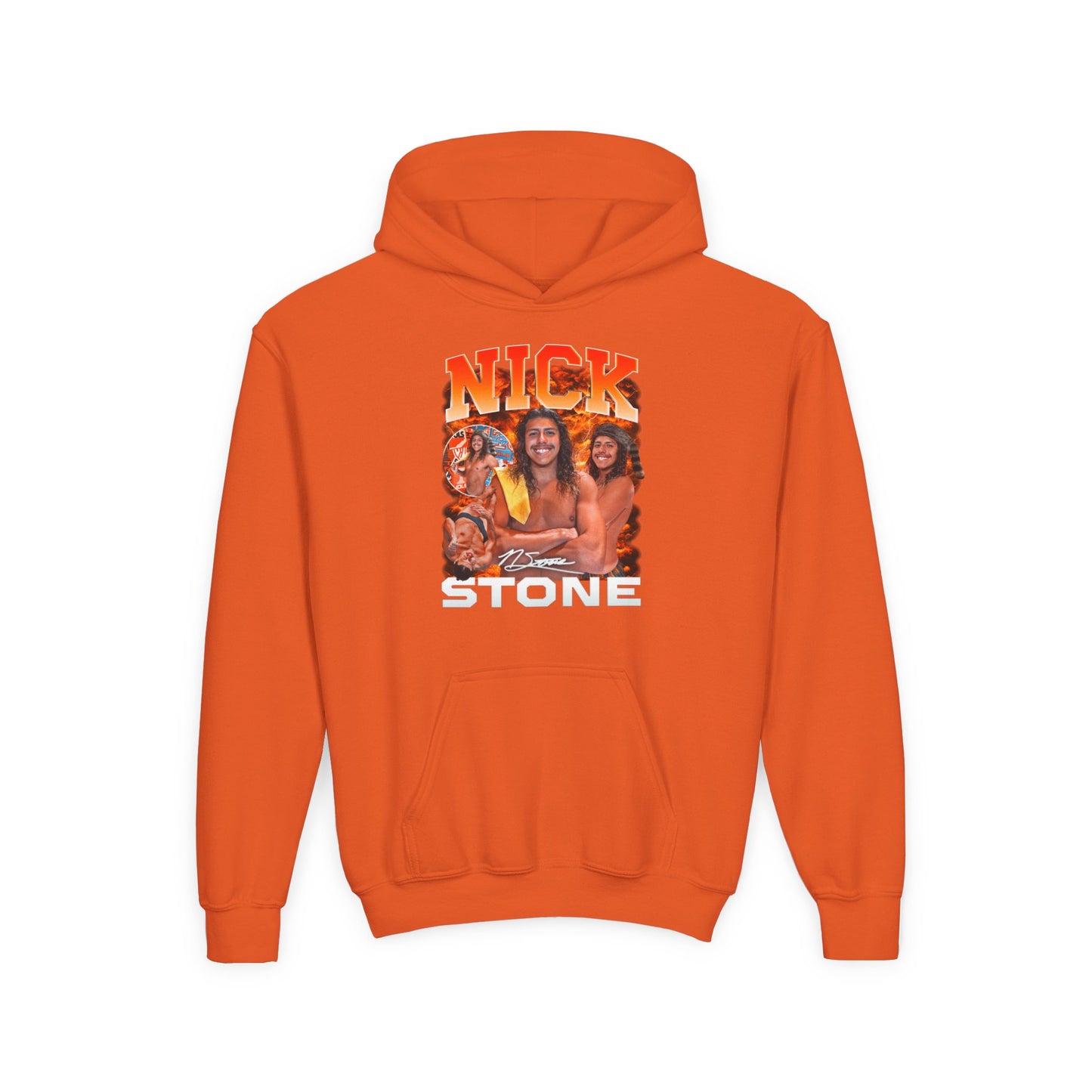 Nick Stone Lightning Storm Kids Hoodie