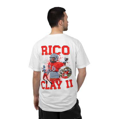 Rico Clay II Logo Front & Back Premium Tee