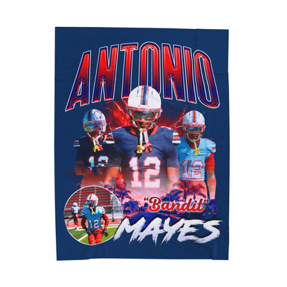 Antonio "Bandit" Mayes 60"-80" Plush Blanket