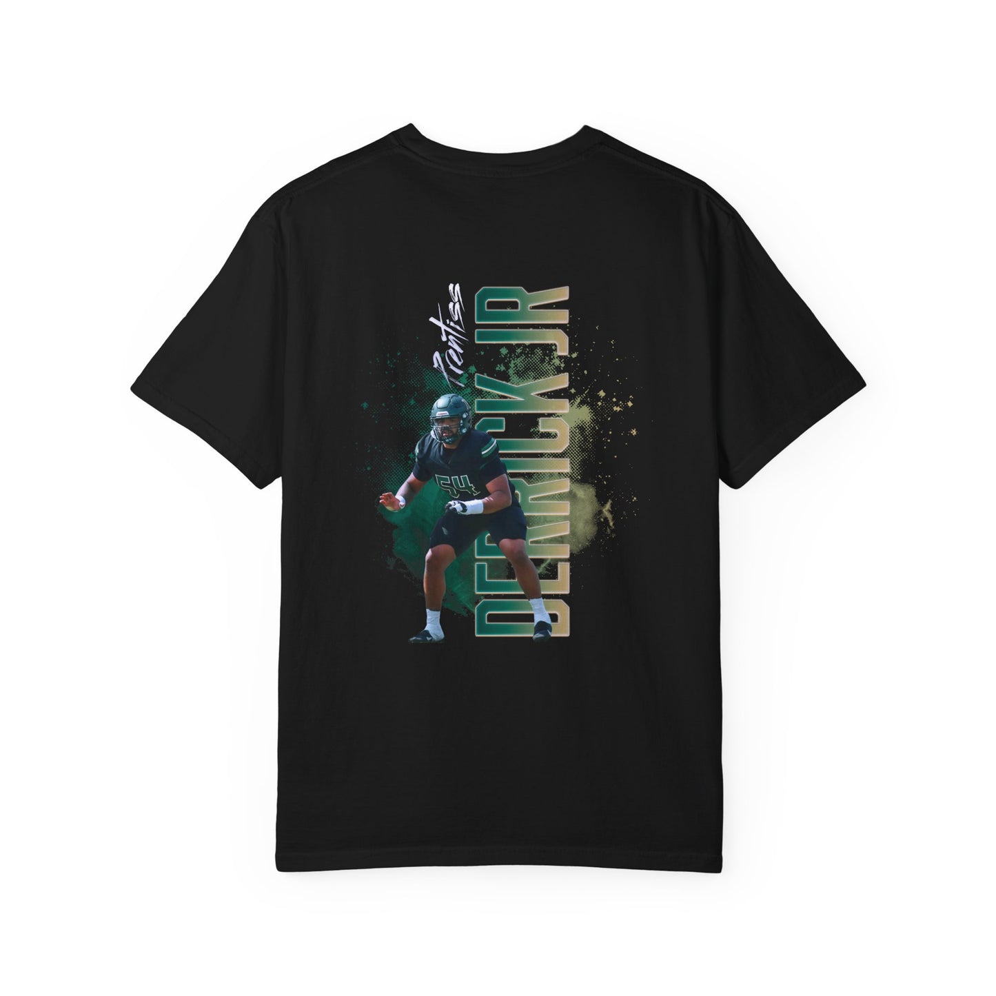 Prentiss Derrick Jr. Logo Front & Back Premium Tee