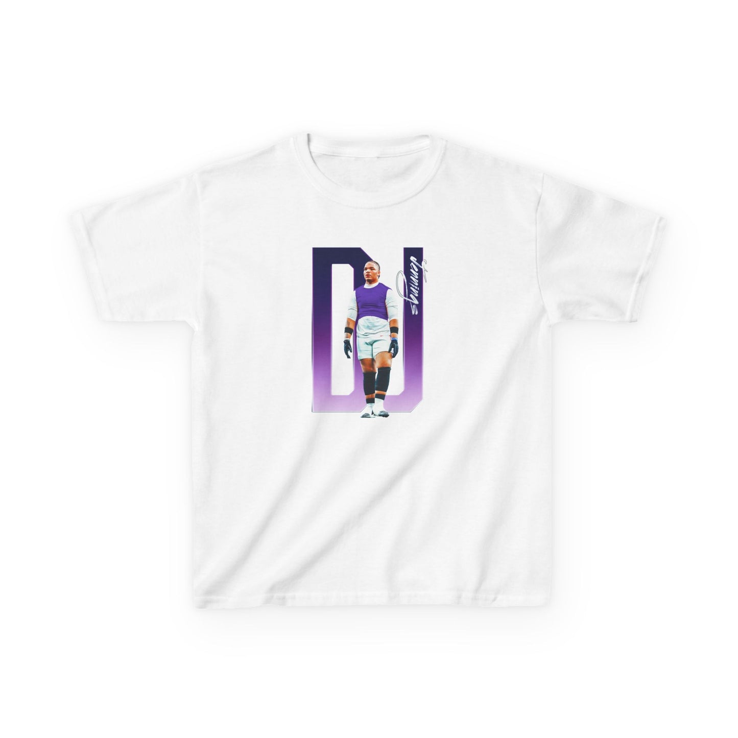 D'Mariyae Jennings Player Icon Initials Kids Tee