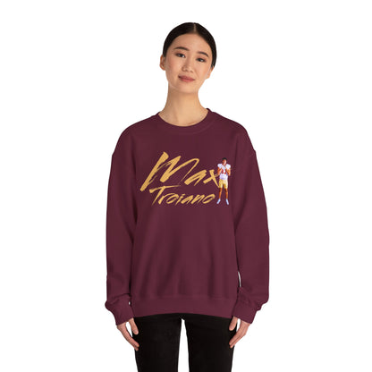 Max Troiano Cursive Crewneck Sweatshirt