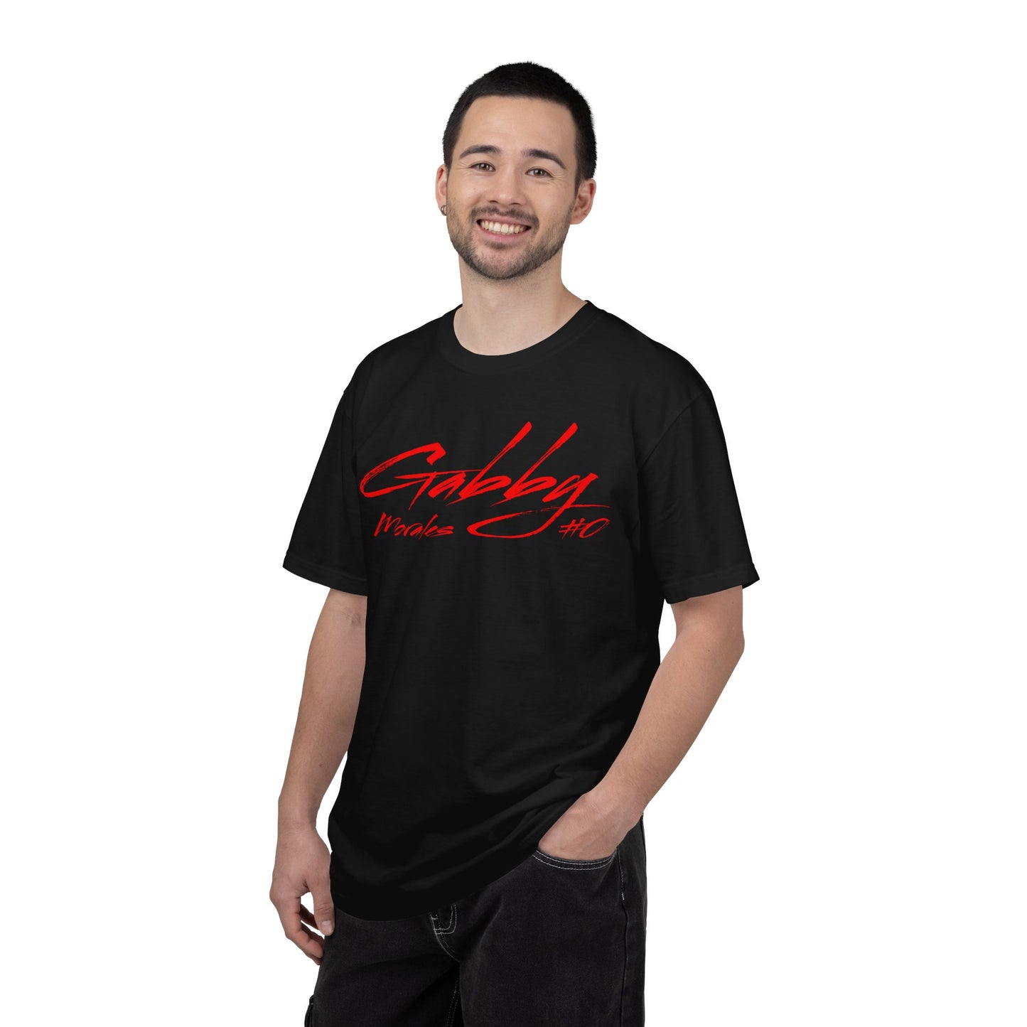 Gabby Morales Cursive Name & Number Premium Tee