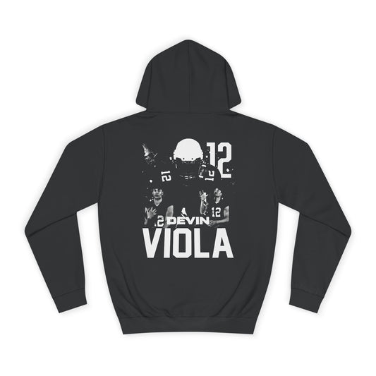 Devin Viola Vintage Blackout Premium Hoodie