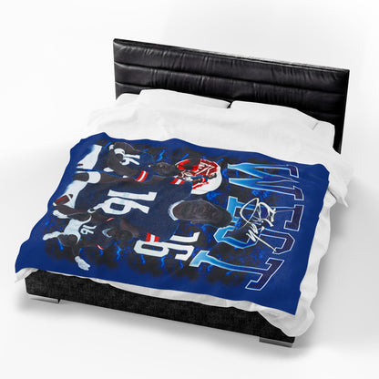 Elijah West 60"-80" Plush Blanket