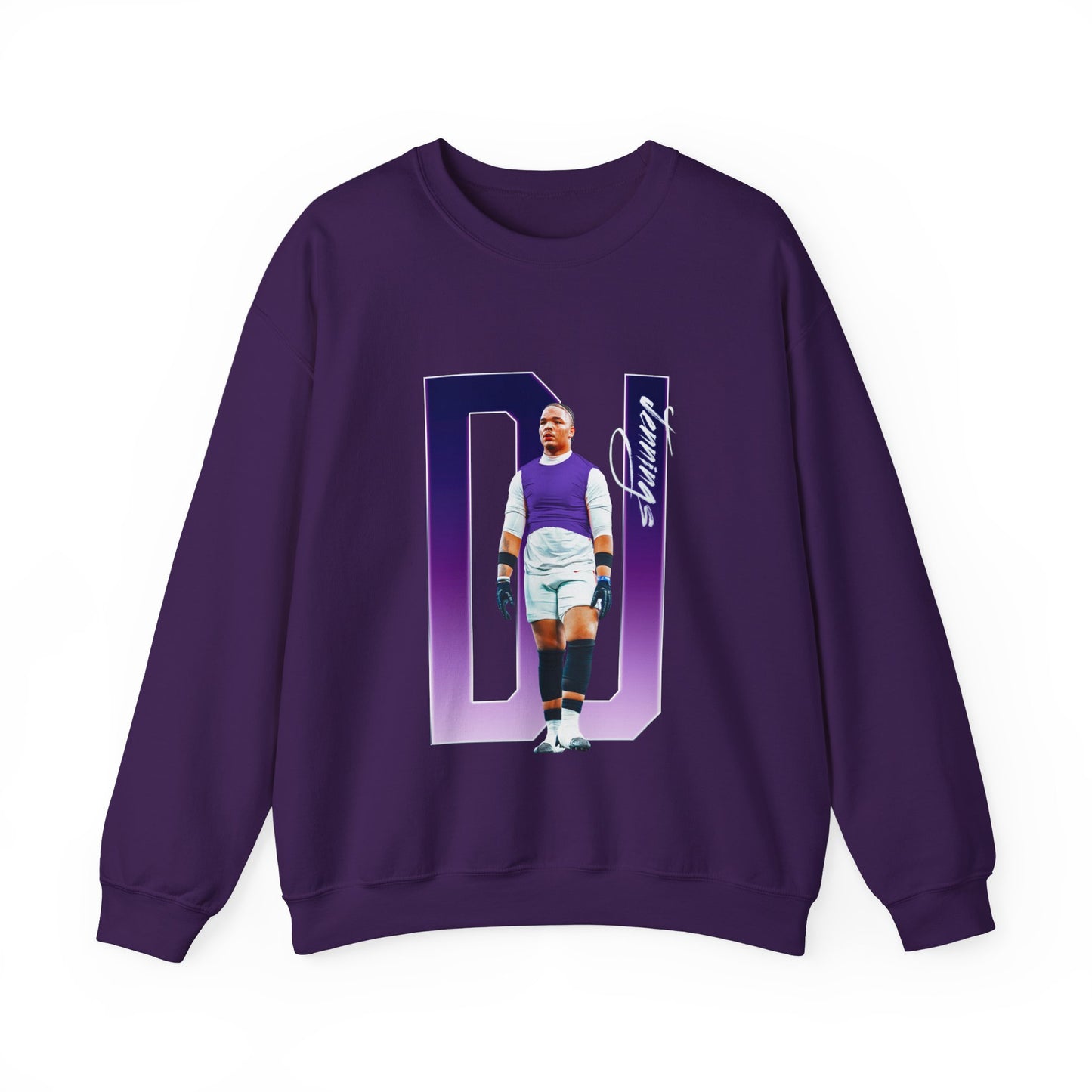 D'Mariyae Jennings Player Icon Initials Crewneck Sweatshirt