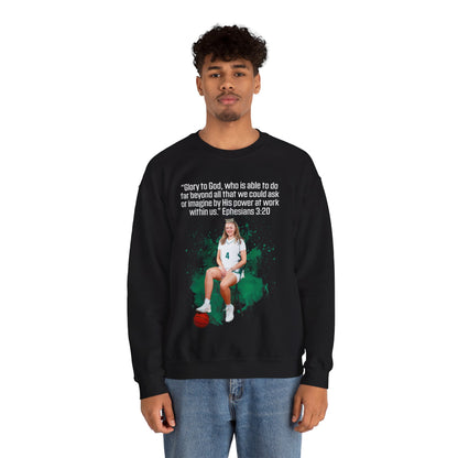 Molly Sisson Athlete Quote Crewneck Sweatshirt