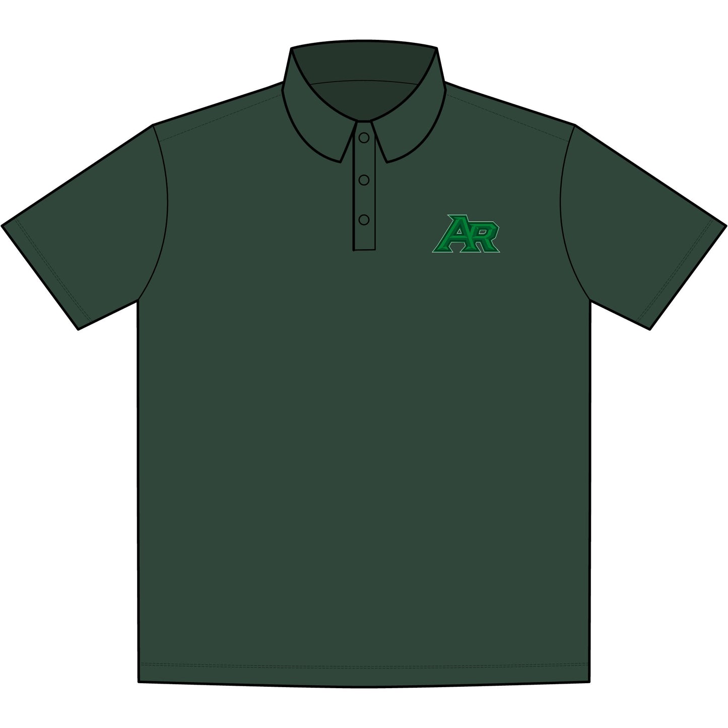 Amy Ross Logo Men's UV Polo