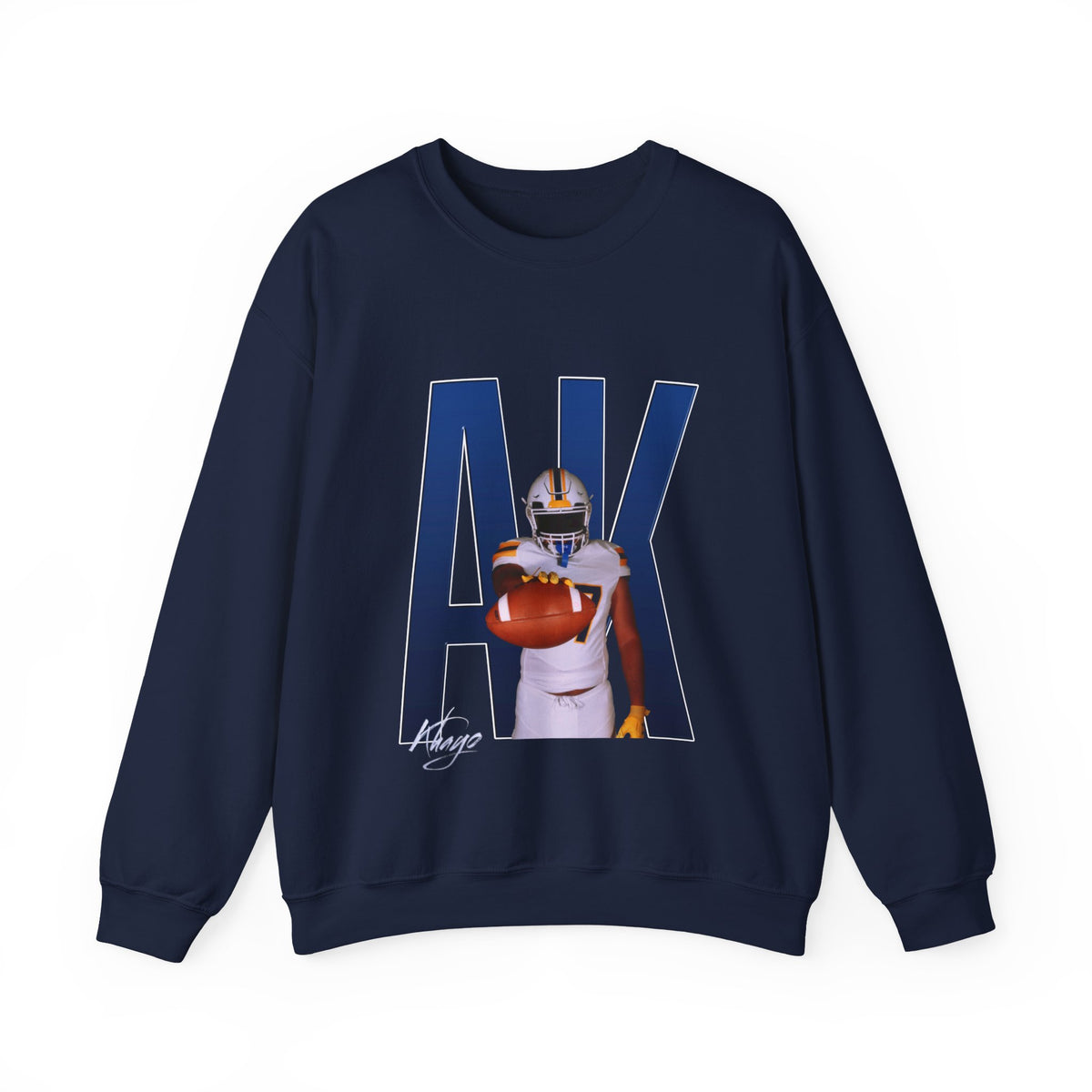Aaron Khayo Player Icon Initials Crewneck Sweatshirt