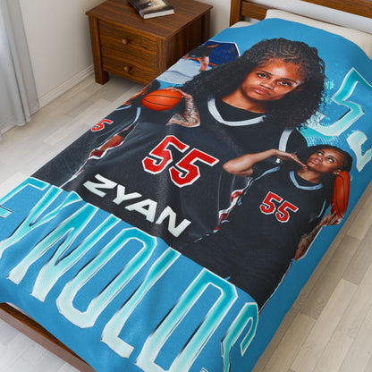 Zyan Reynolds 60"-80" Plush Blanket