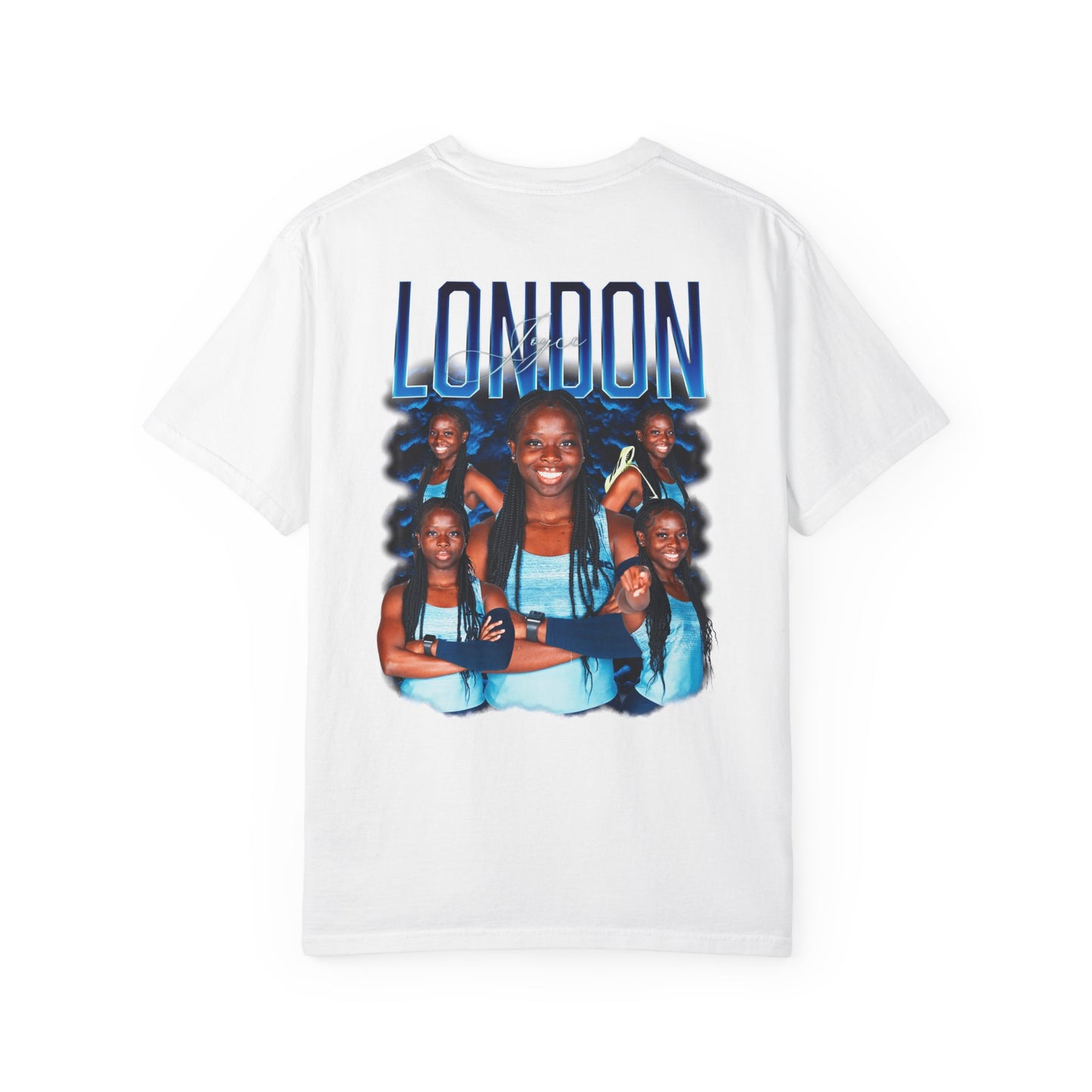 Joyce London Logo Front & Back Premium Tee