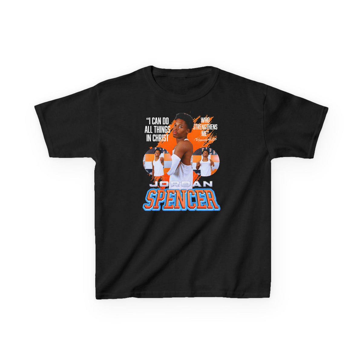 Jordan Spencer Featured Quote Kids Tee