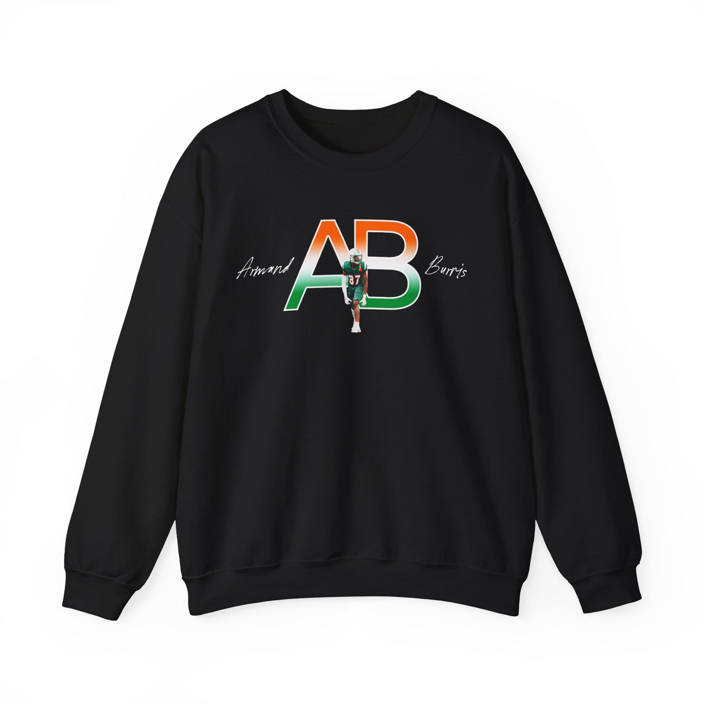 Armand Burris Featured Logo Crewneck Sweatshirt