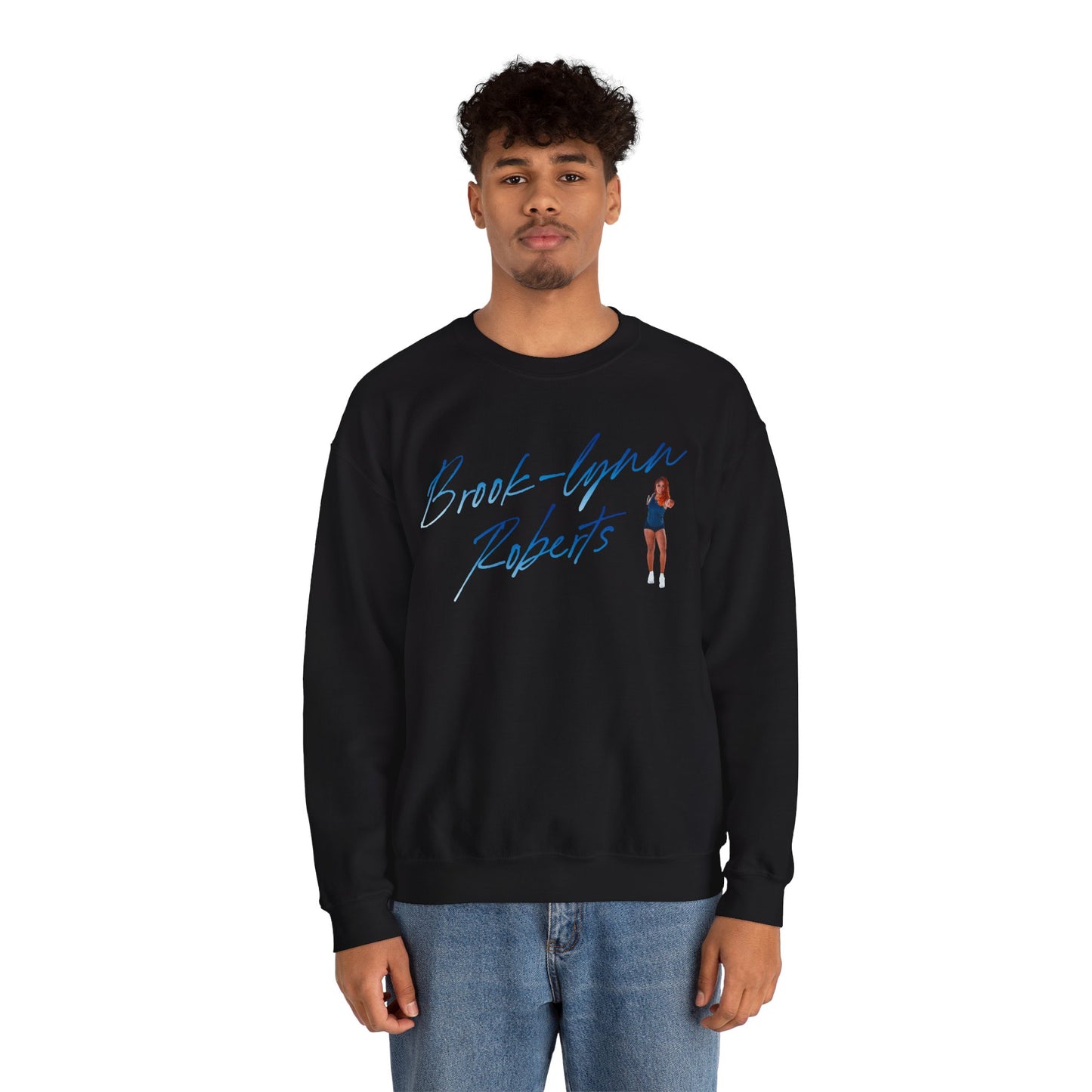 Brook-Lynn Roberts Cursive Crewneck Sweatshirt