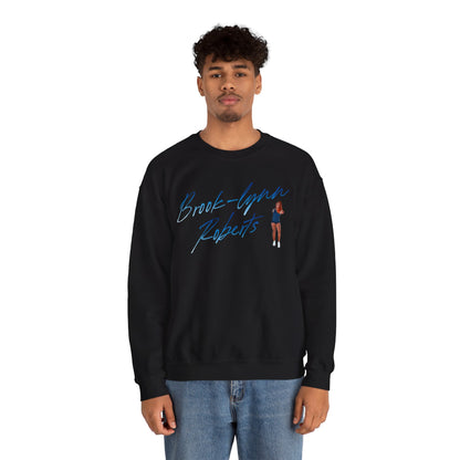 Brook-Lynn Roberts Cursive Crewneck Sweatshirt