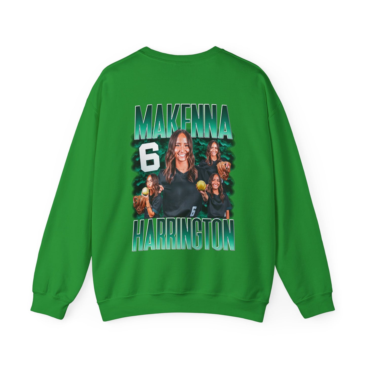 Makenna Harrington Logo Front & Back Crewneck
