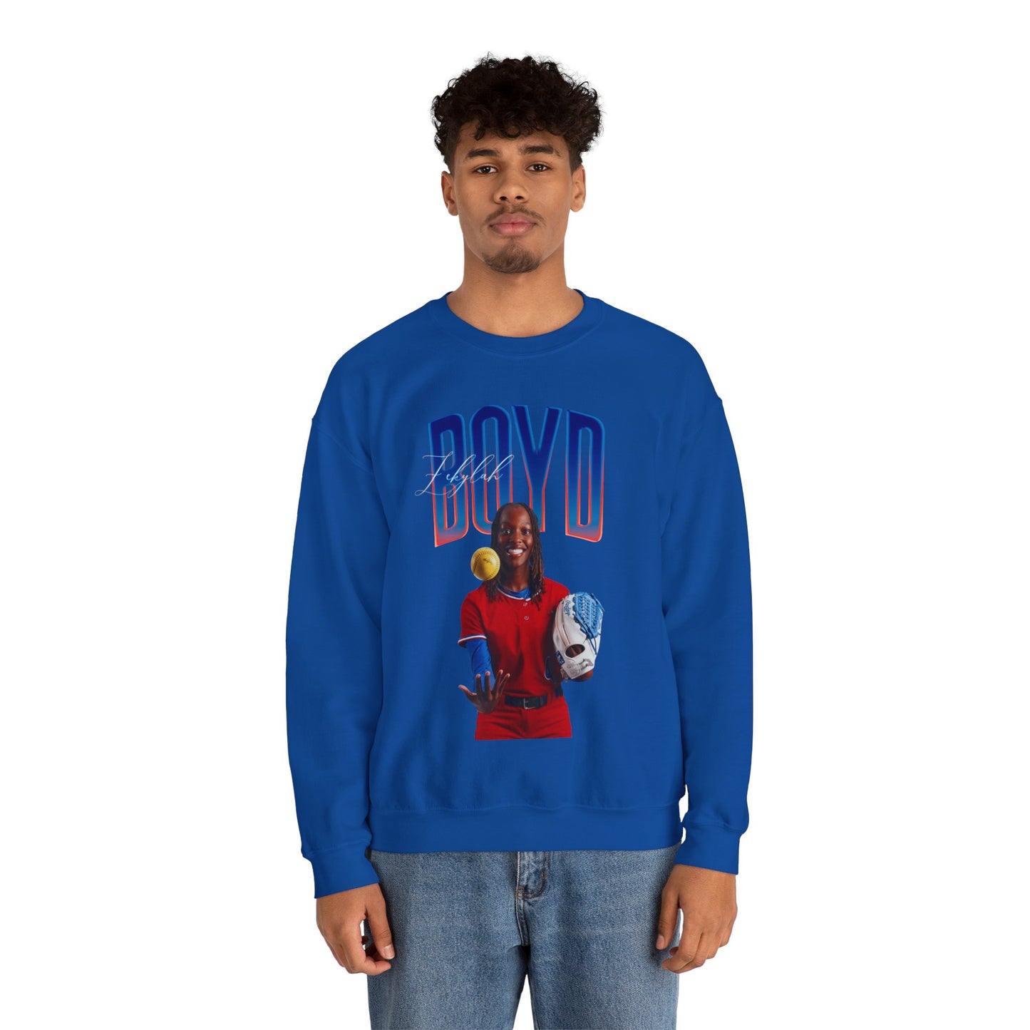 Zekylah Boyd Athlete Glory Crewneck Sweatshirt