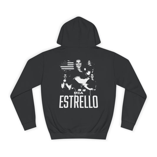 Mia Estrello Vintage Blackout Premium Hoodie