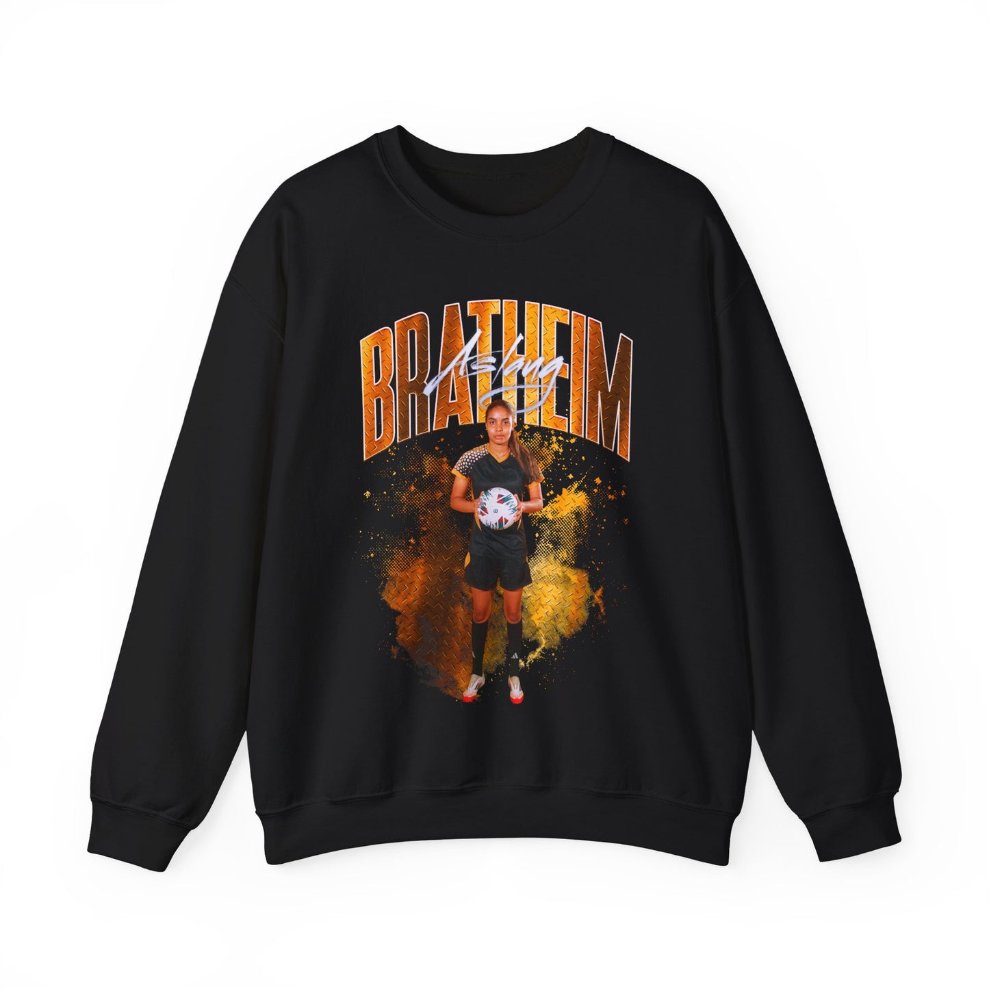 Aslaug Bratheim Big Last Name Crewneck Sweatshirt