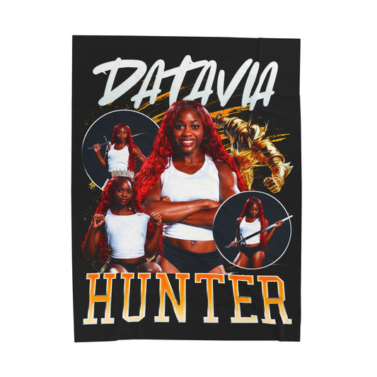 Datavia Hunter Team Mascot 60"-80" Plush Blanket