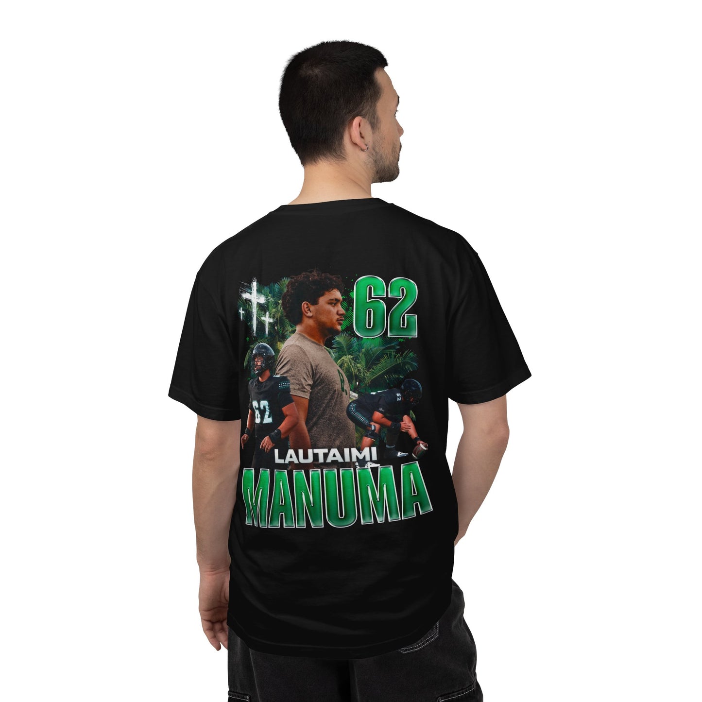 Lautaimi Manuma Logo Front & Back Premium Tee