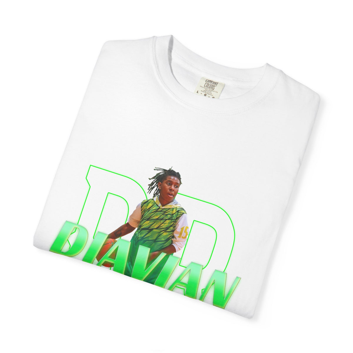 Diavian Robinson Player Icon Initials Premium Tee