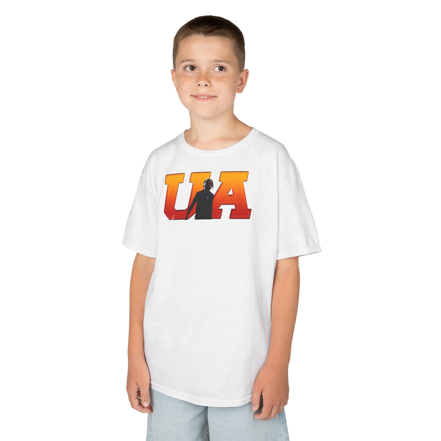 Uriah Allen Big Initials Colored Kids Tee