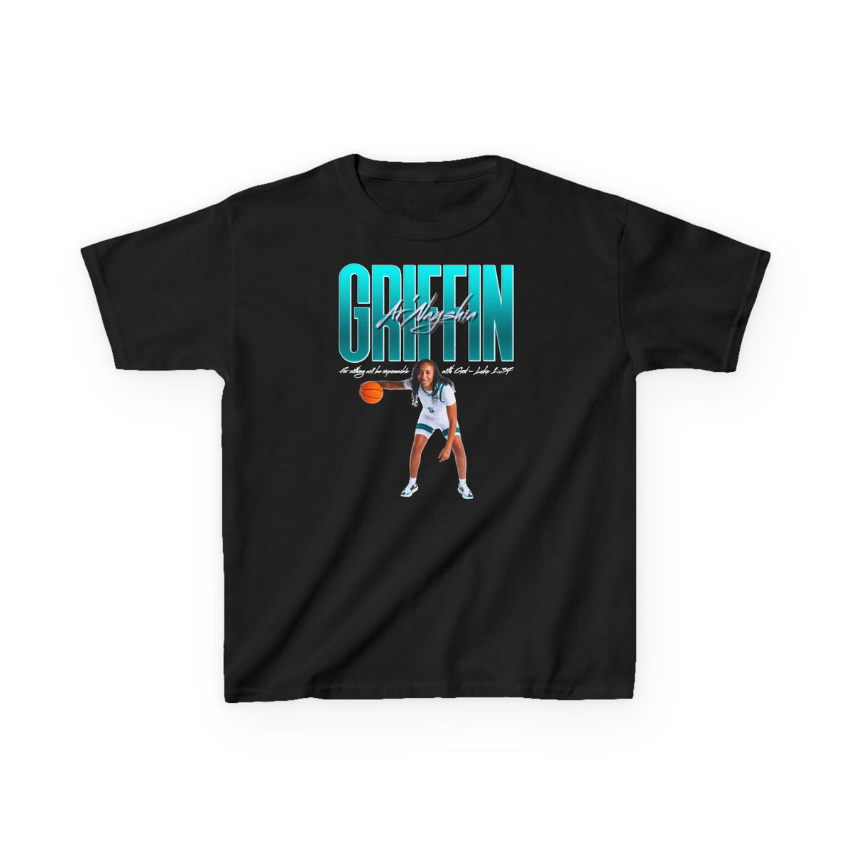 Ar'Nayshia Griffin Big Last Name Kids Tee