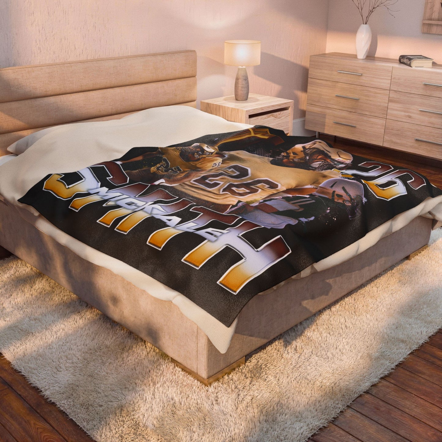 Mickale Smith 60"-80" Plush Blanket