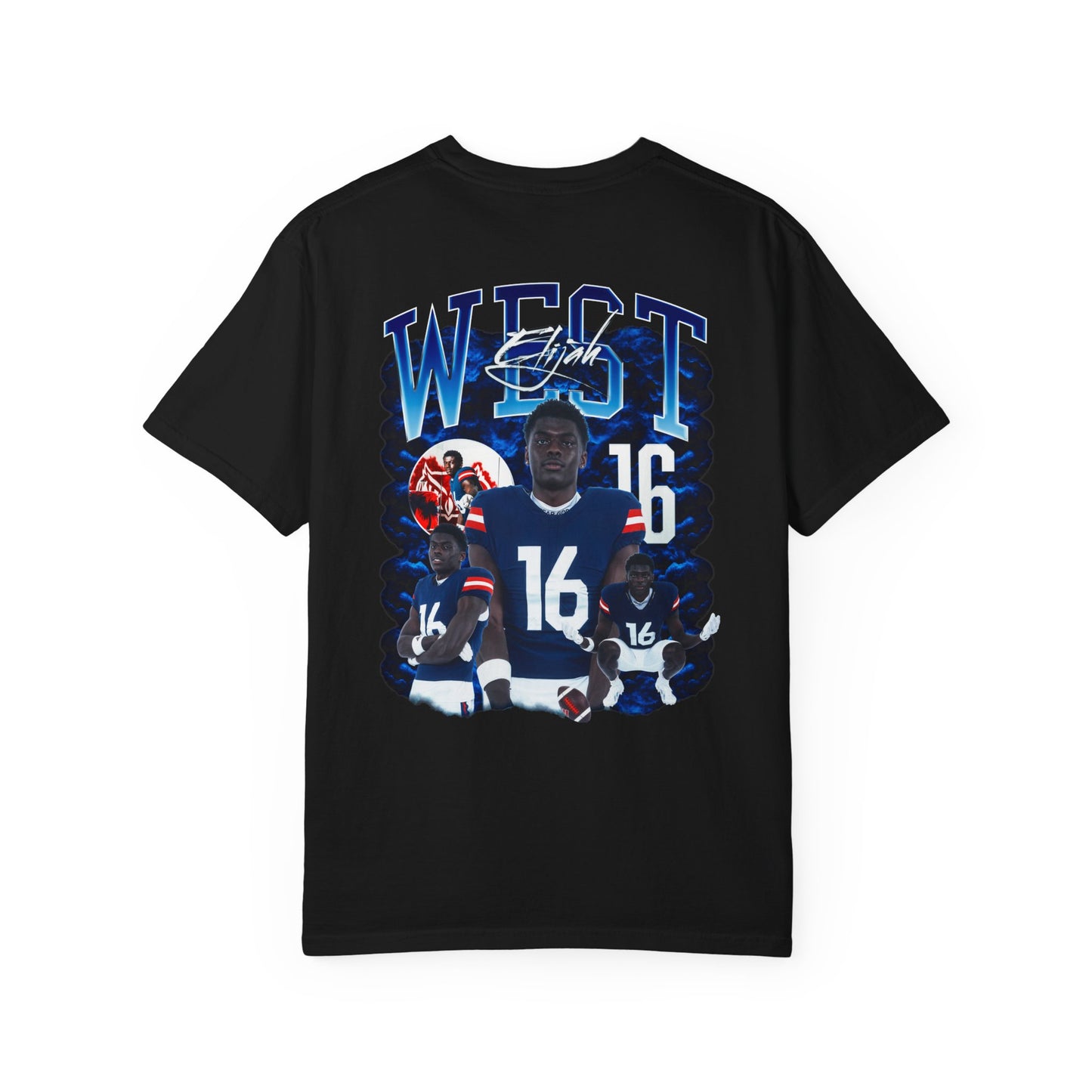 Elijah West Logo Front & Back Premium Tee