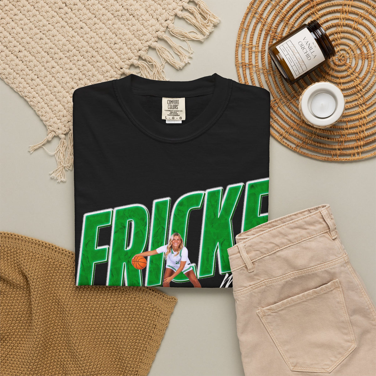 Maggie Fricke Cursive Combo Colored Premium Tee