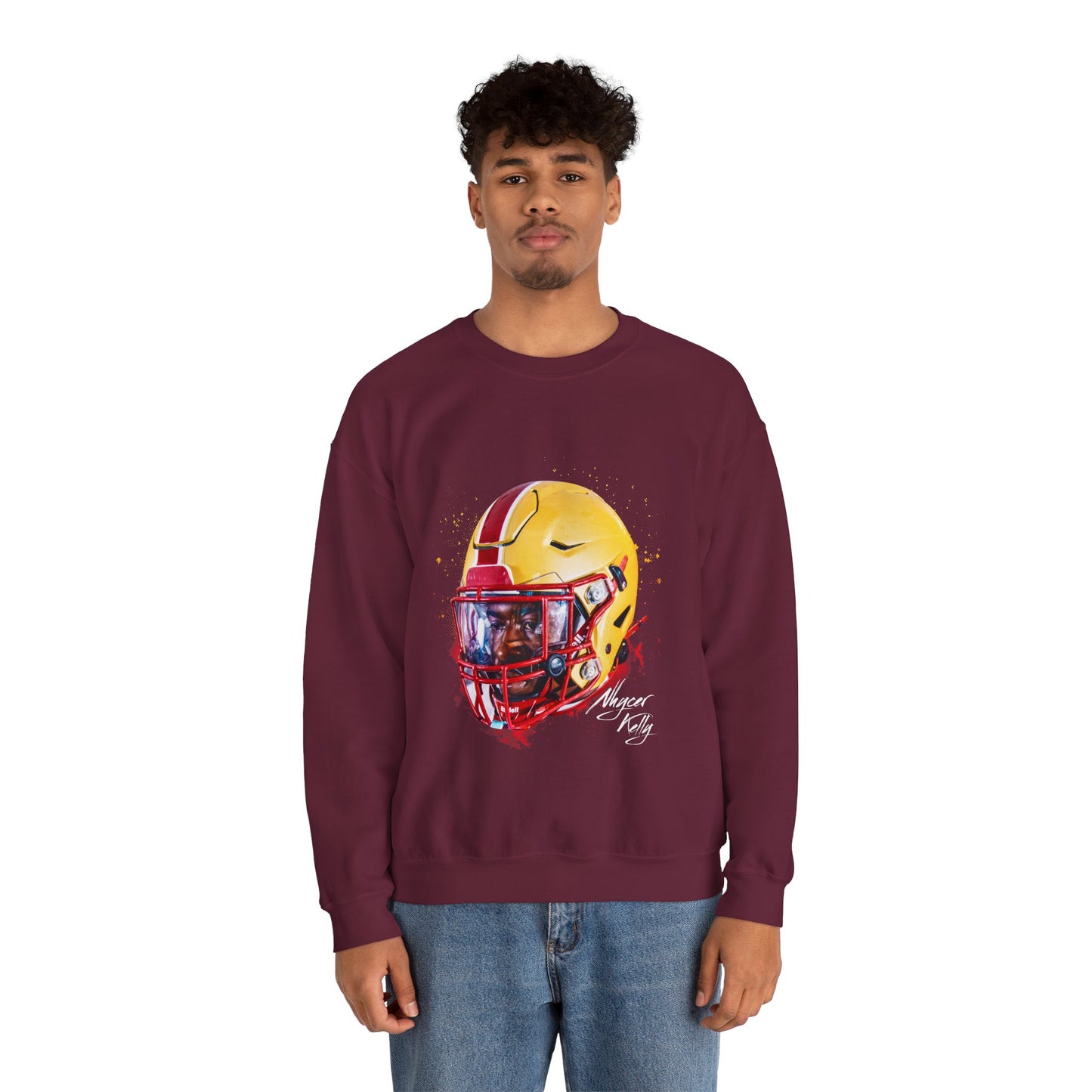 Nhycer Kelly Big Head Crewneck Sweatshirt