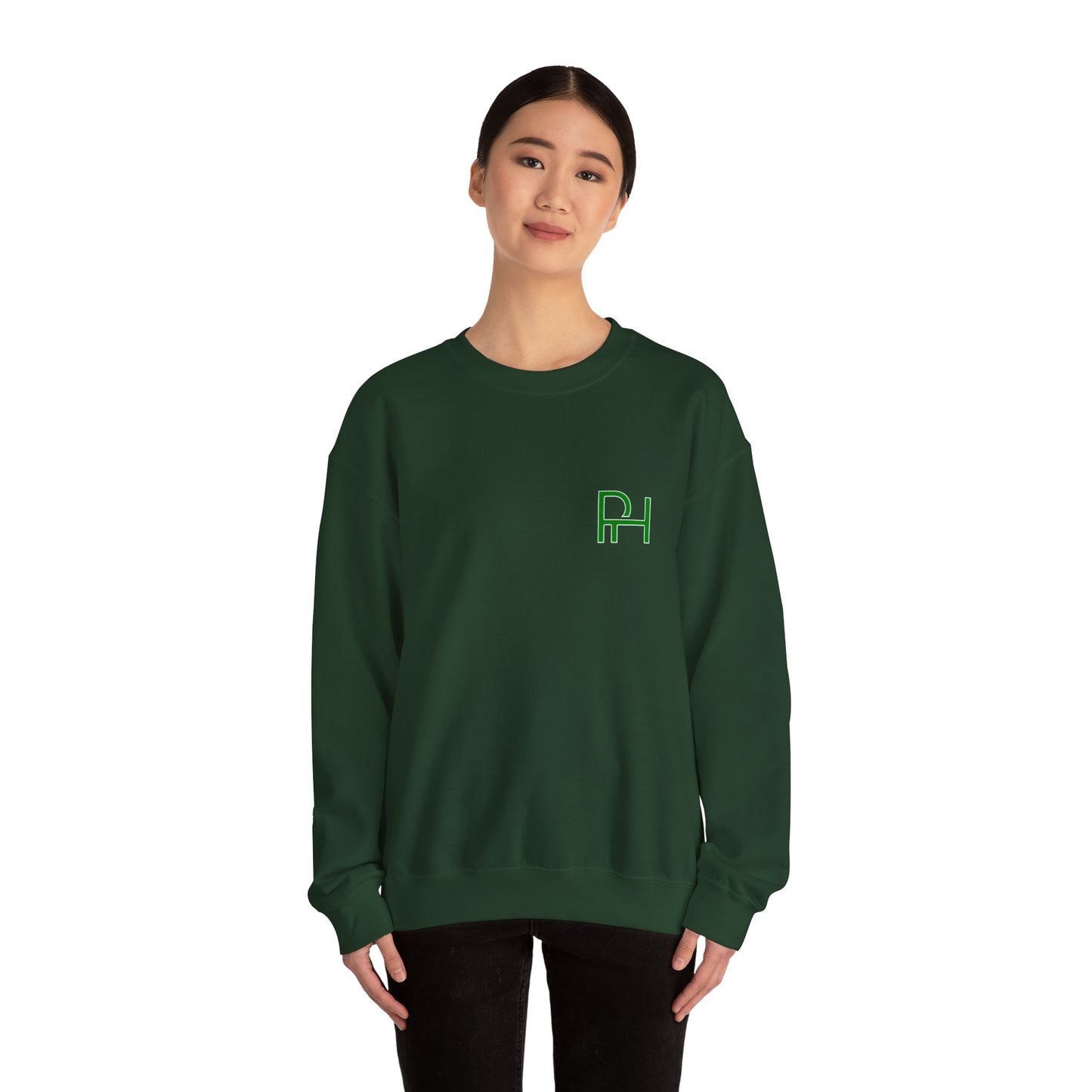 Payton Haller Logo Front & Back Crewneck