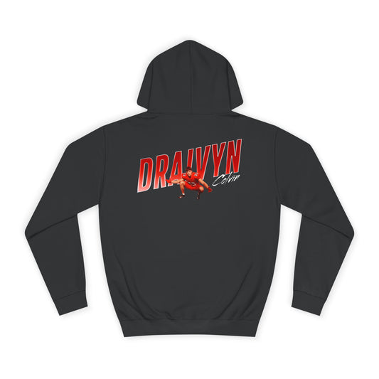 Draivyn Colvin Cursive Combo Colored Premium Hoodie