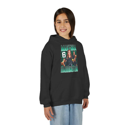 Makenna Harrington Single Color Combo Kids Hoodie