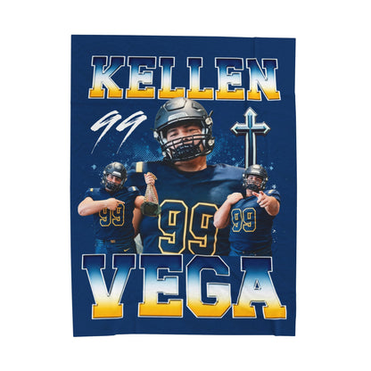 Kellen Vega 60"-80" Plush Blanket