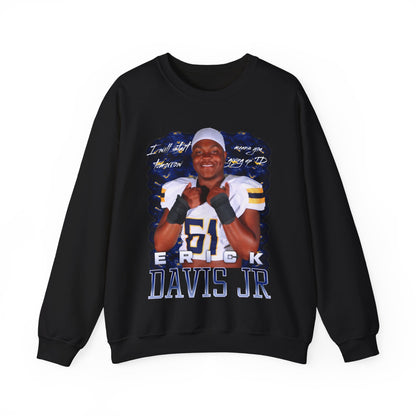 Erick Davis Jr. Featured Quote Crewneck Sweatshirt