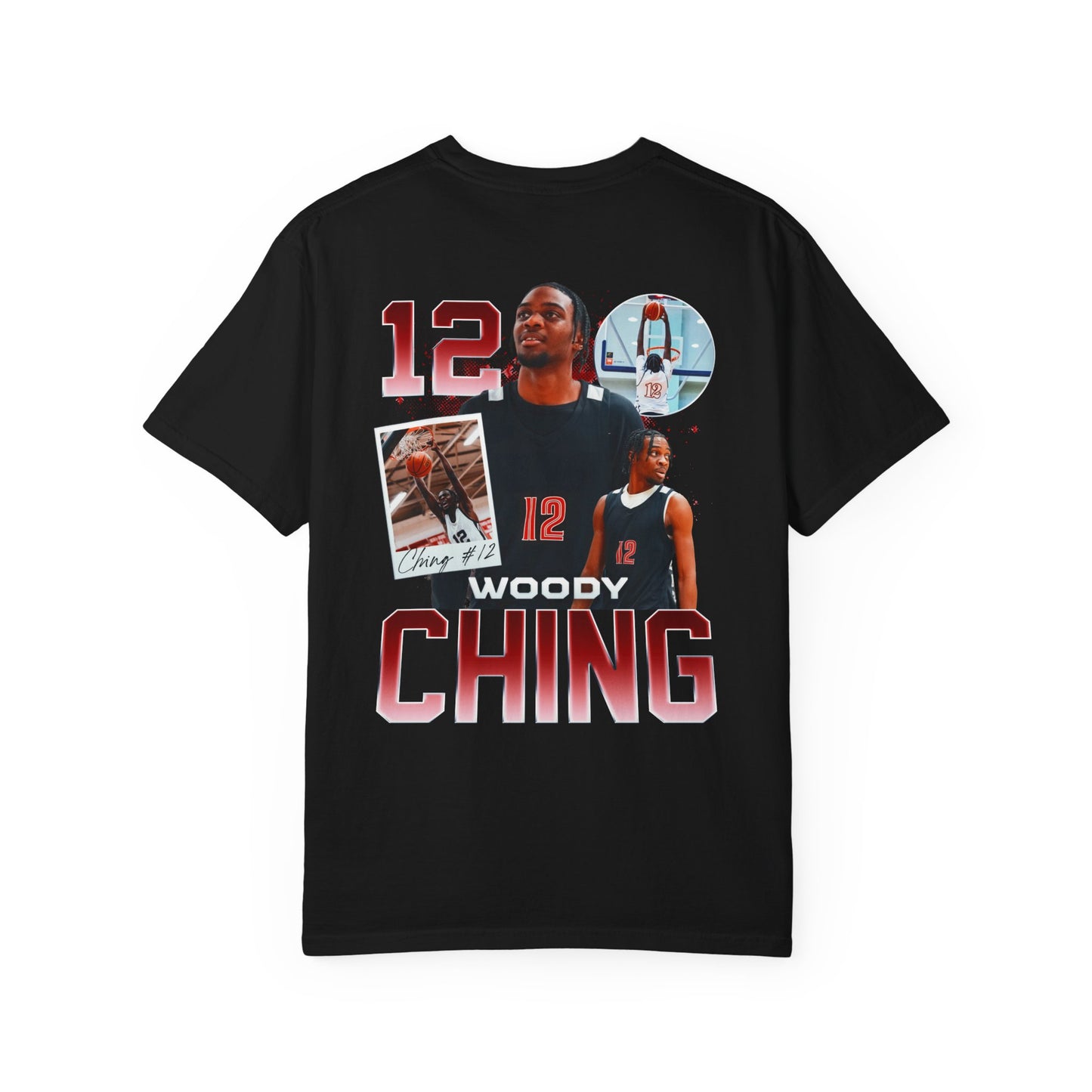Woody Ching Logo Front & Back Premium Tee
