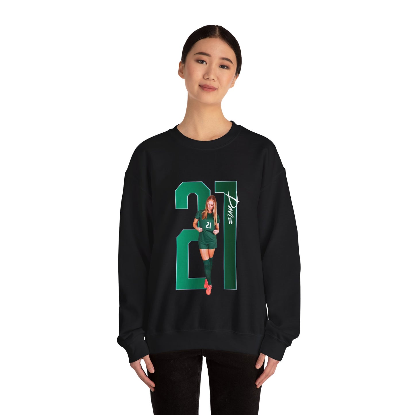 Rachel Davis Player Icon Number Crewneck Sweatshirt