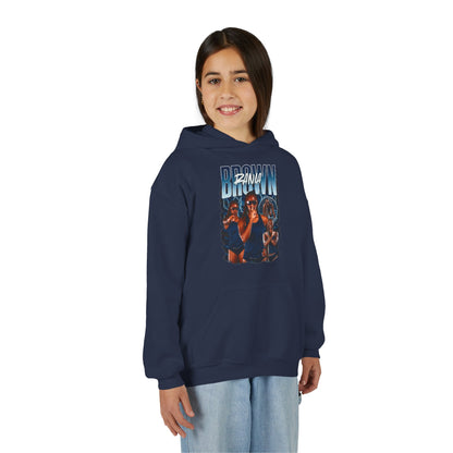 Rania Brown Kids Hoodie