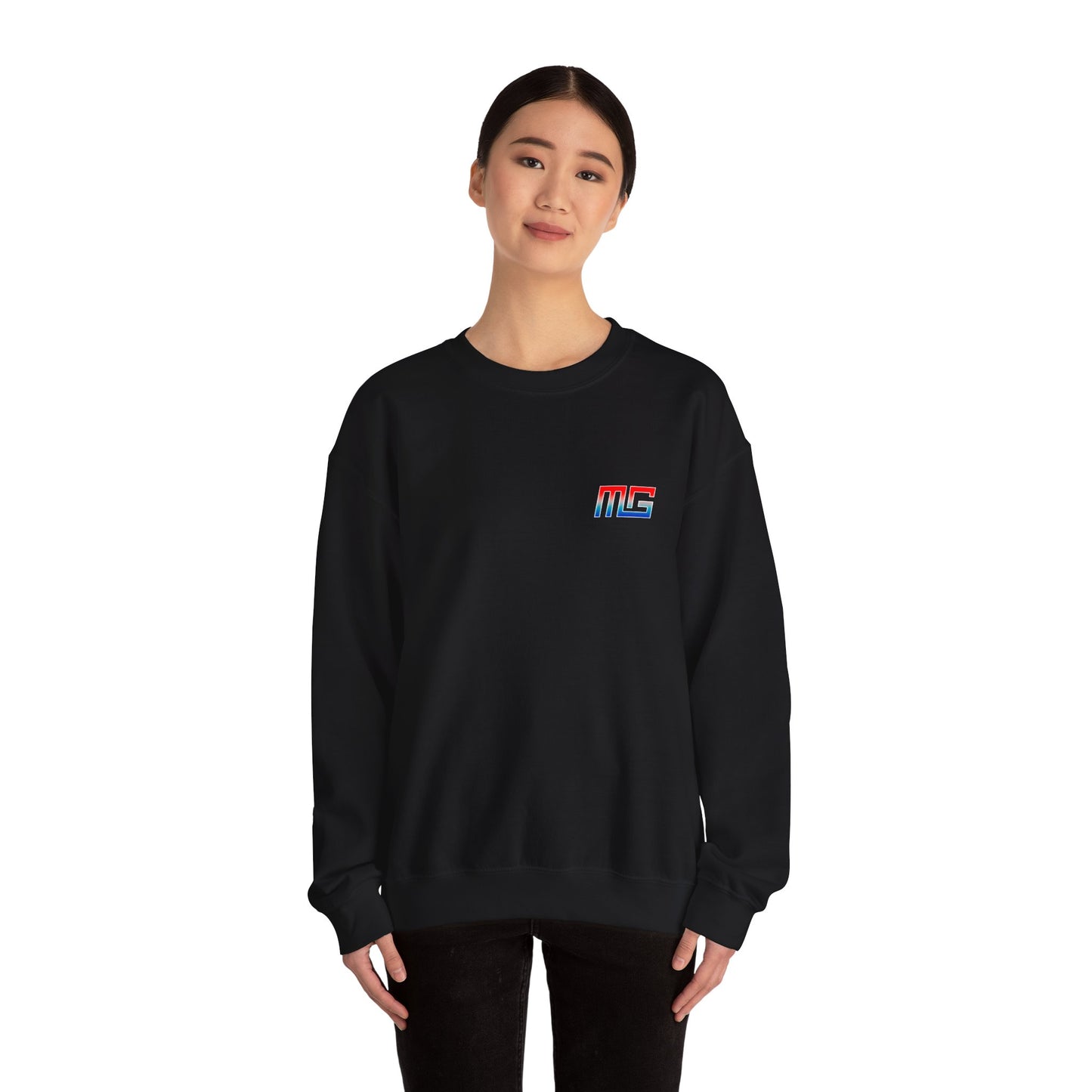 Madi George Logo Front & Back Crewneck