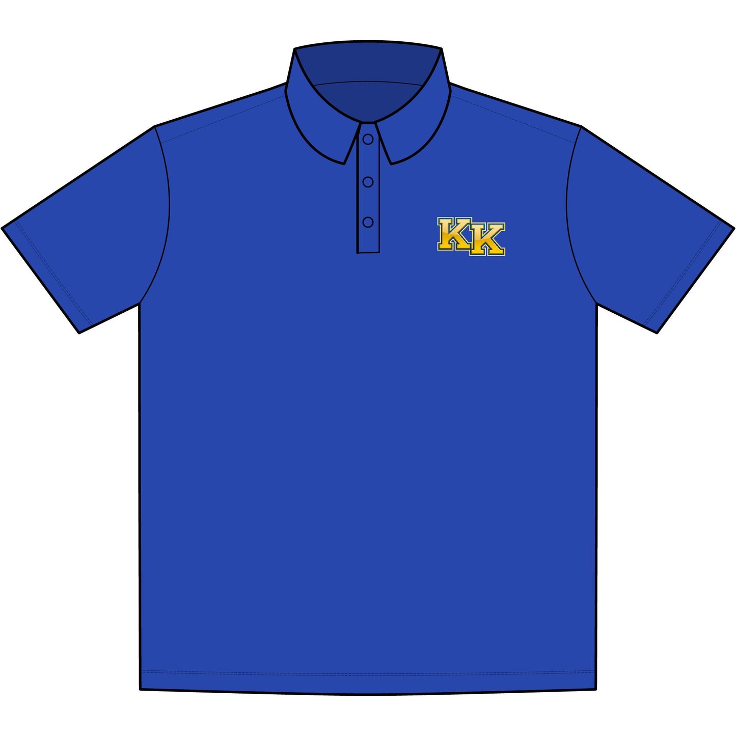 Katie Kuhlman Logo Men's UV Polo