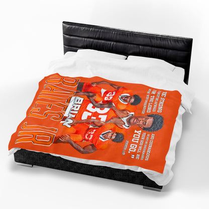 Brian Bates Jr. 60"-80" Plush Blanket