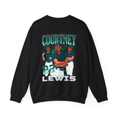 Courtney Lewis Logo Front & Back Crewneck