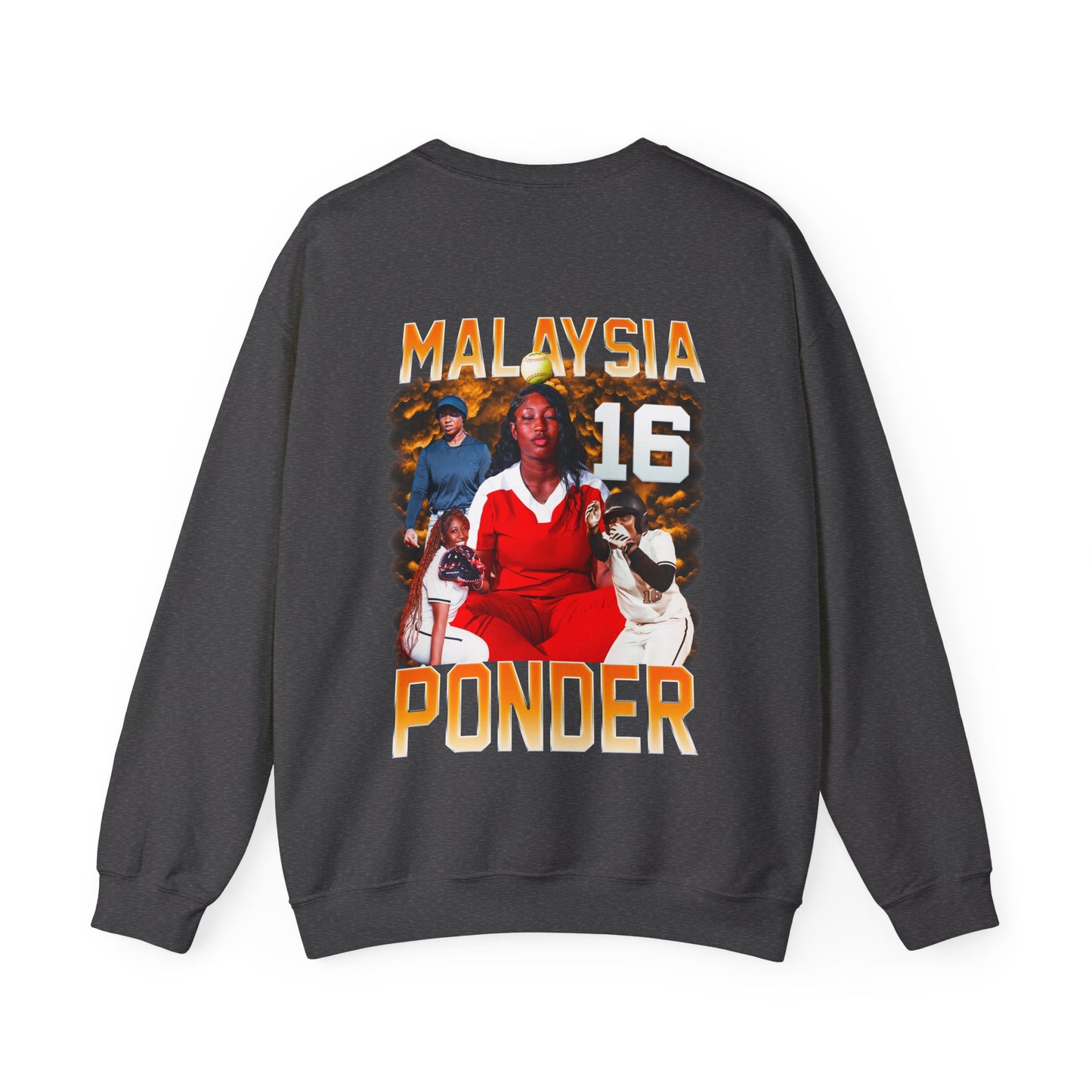 Malaysia Ponder Logo Front & Back Crewneck