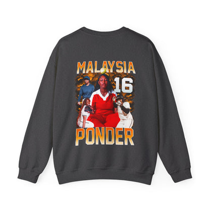 Malaysia Ponder Logo Front & Back Crewneck