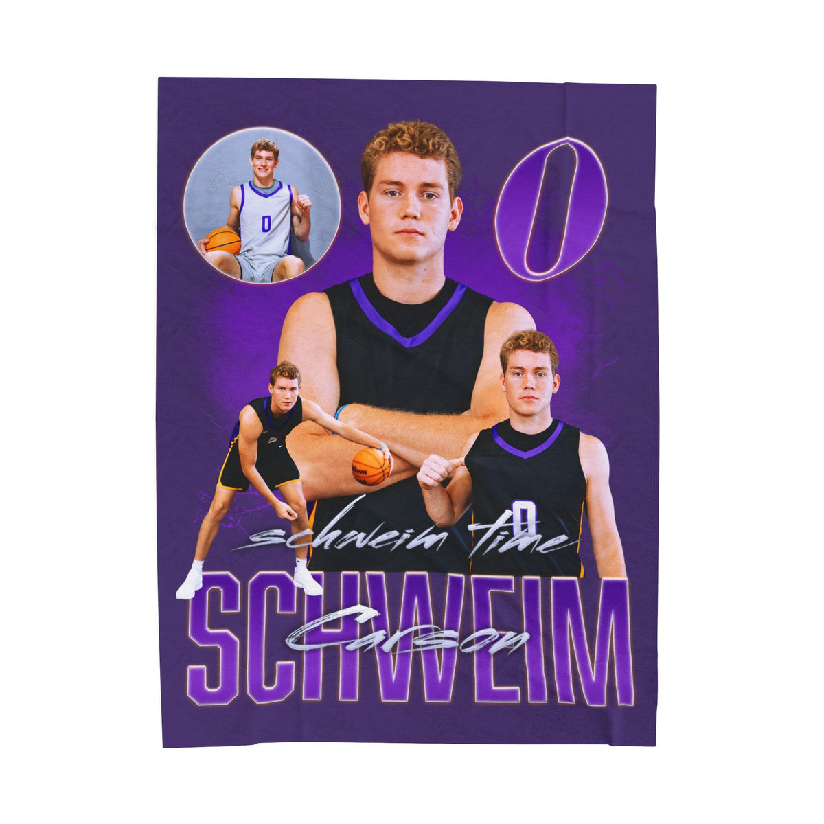 Carson Schweim 60"-80" Plush Blanket